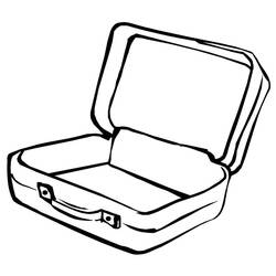 Suitcase (Objects) coloring page #217430 to print and color