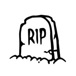 Tombstone (Objects) coloring page #204088 to print and color