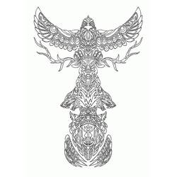 Totem (Objects) coloring page #203094 to print and color