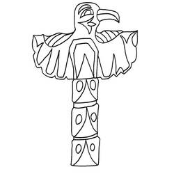 Totem (Objects) coloring page #203103 to print and color
