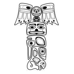 Totem (Objects) coloring page #203110 to print and color