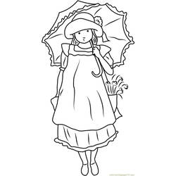 Umbrella (Objects) coloring page #172735 to print and color