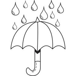 Coloring page: Umbrella (Objects) #172737 - Free Printable Coloring Pages