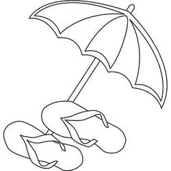 Coloring page: Umbrella (Objects) #172767 - Free Printable Coloring Pages