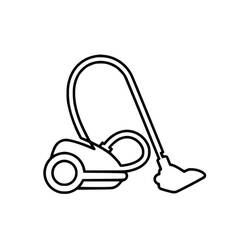 Coloring page: Vacuum Cleaner (Objects) #189332 - Free Printable Coloring Pages