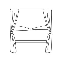 Coloring page: Window (Objects) #168797 - Printable coloring pages