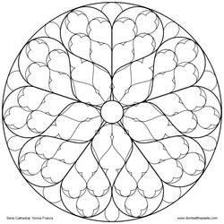 Coloring page: Window (Objects) #168861 - Printable coloring pages
