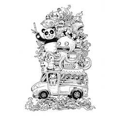 Coloring page: Doodle Art (Others) #190854 - Free Printable Coloring Pages