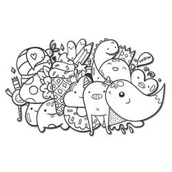 Coloring page: Doodle Art (Others) #190866 - Free Printable Coloring Pages