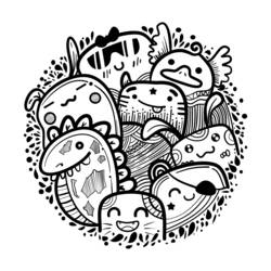 Coloring page: Doodle Art (Others) #190876 - Free Printable Coloring Pages