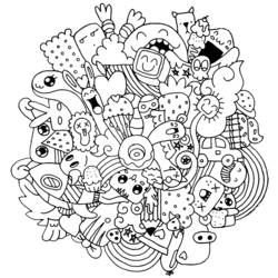 Coloring page: Doodle Art (Others) #190878 - Free Printable Coloring Pages