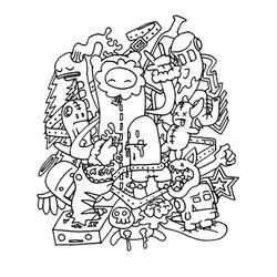 Coloring page: Doodle Art (Others) #190884 - Free Printable Coloring Pages