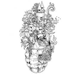 Coloring page: Doodle Art (Others) #190885 - Free Printable Coloring Pages