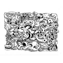 Coloring page: Doodle Art (Others) #190888 - Free Printable Coloring Pages