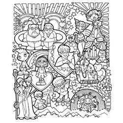 Coloring page: Doodle Art (Others) #190898 - Free Printable Coloring Pages