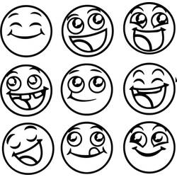 Emoji (Others) coloring page #190370 to print and color