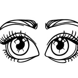 Coloring page: Eyes (Others) #201266 - Free Printable Coloring Pages