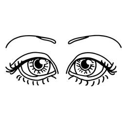 Coloring page: Eyes (Others) #201271 - Free Printable Coloring Pages
