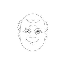 Face (Others) coloring page #212008 to print and color