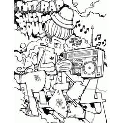 Coloring page: Graffiti (Others) #192182 - Free Printable Coloring Pages