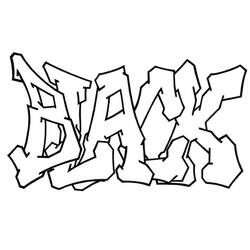 Coloring page: Graffiti (Others) #192190 - Free Printable Coloring Pages