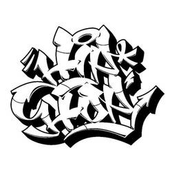 Coloring page: Graffiti (Others) #192191 - Free Printable Coloring Pages