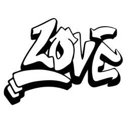 Coloring page: Graffiti (Others) #192198 - Free Printable Coloring Pages
