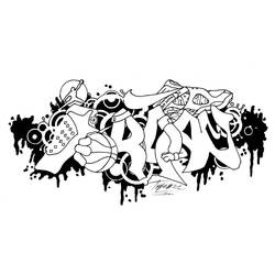 Coloring page: Graffiti (Others) #192207 - Free Printable Coloring Pages