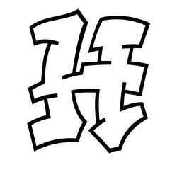 Coloring page: Graffiti (Others) #192210 - Free Printable Coloring Pages