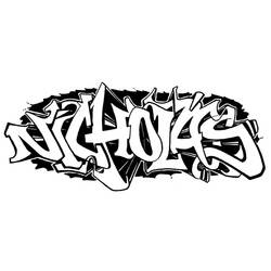 Coloring page: Graffiti (Others) #192213 - Free Printable Coloring Pages