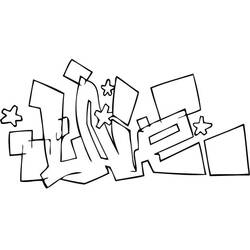 Coloring page: Graffiti (Others) #192226 - Free Printable Coloring Pages