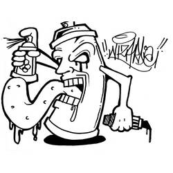 Coloring page: Graffiti (Others) #192227 - Free Printable Coloring Pages