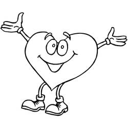 Heart (Others) coloring page #173244 to print and color