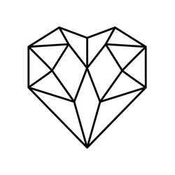 Heart (Others) coloring page #173245 to print and color