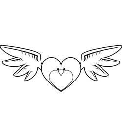 Heart (Others) coloring page #173246 to print and color
