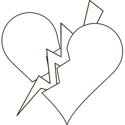 Heart (Others) coloring page #173247 to print and color