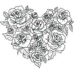 Heart (Others) coloring page #173249 to print and color