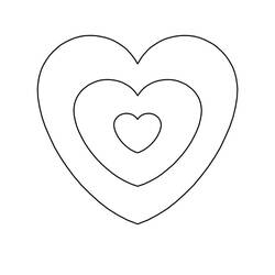 Heart (Others) coloring page #173250 to print and color