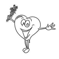 Heart (Others) coloring page #173251 to print and color
