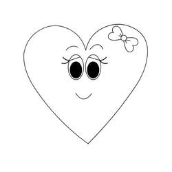 Heart (Others) coloring page #173253 to print and color