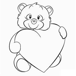 Heart (Others) coloring page #173275 to print and color