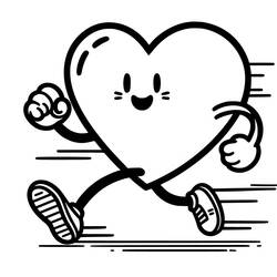 Heart (Others) coloring page #213415 to print and color