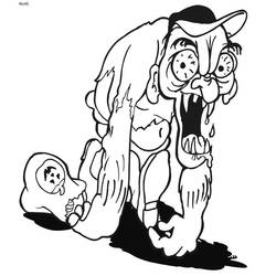 Coloring page: Horror and Scary (Others) #181162 - Free Printable Coloring Pages