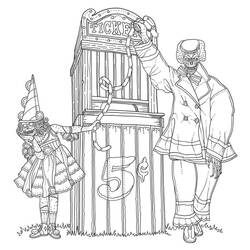 Coloring page: Horror and Scary (Others) #193654 - Free Printable Coloring Pages