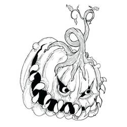 Coloring page: Horror and Scary (Others) #193655 - Free Printable Coloring Pages