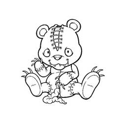 Coloring page: Horror and Scary (Others) #193680 - Free Printable Coloring Pages