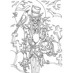 Coloring page: Horror and Scary (Others) #193683 - Free Printable Coloring Pages