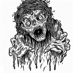 Coloring page: Horror and Scary (Others) #193690 - Free Printable Coloring Pages