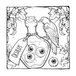 Horror and Scary (Others) coloring page #193697 to print and color