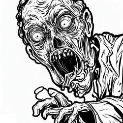 Coloring page: Horror and Scary (Others) #193699 - Free Printable Coloring Pages